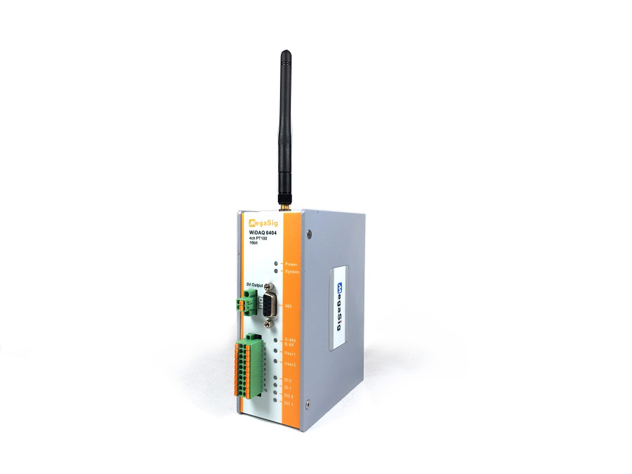4ch, PT100温度采集, 16bit, 2.4G/490M