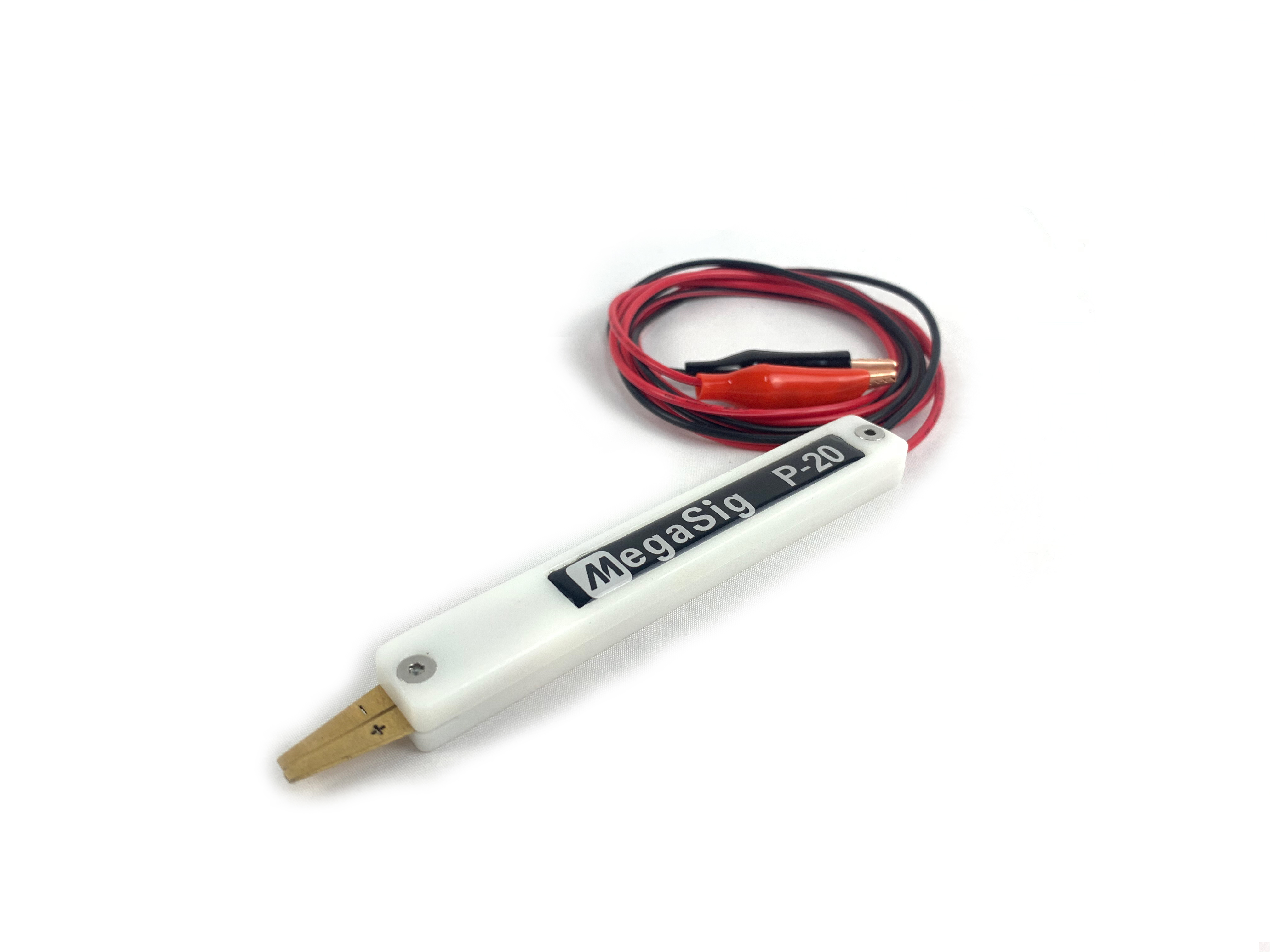 Adjustable single horn test pen