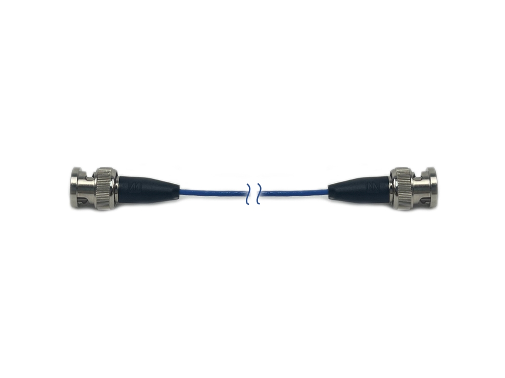BNC plug to BNC plug low noise cable BNC plug to BNC plug low noise cable